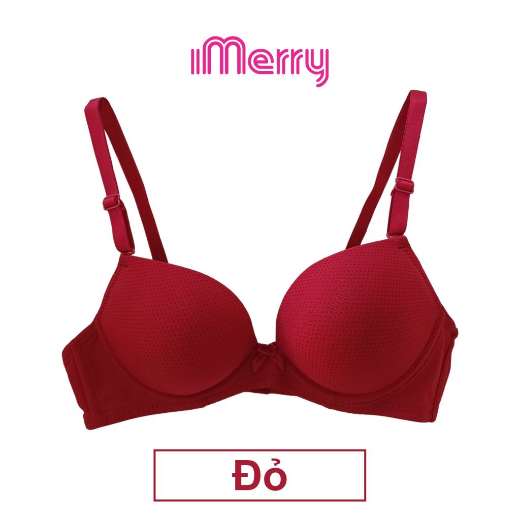 Áo lót su thông hơi iMERRY không gọng mút dày 7F thông thoáng,siêu nâng ngực,thoải mái VA8615