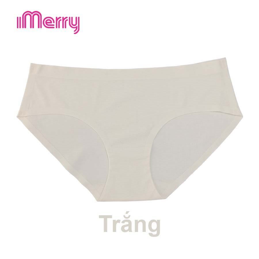 Combo 3 quần lót nữ bonding iMERRY cạp thấp không đường may,không gây hằn vết,thiết kế bề mặt lỗ li ti,thoáng khí VQ030