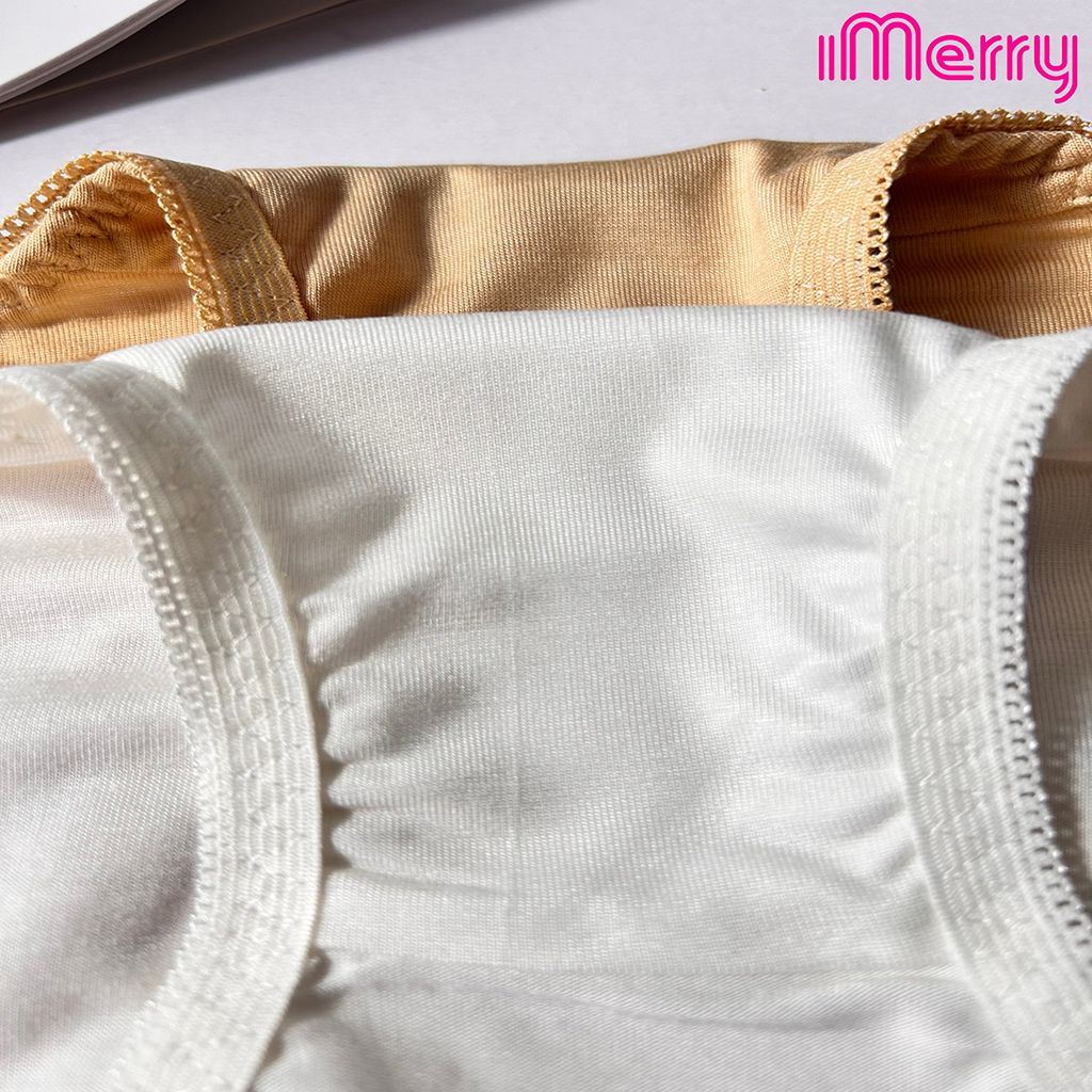 Combo 3 quần lót cotton nữ iMERRY kiểu dáng bikini thoáng khí, thoải mái VQ095