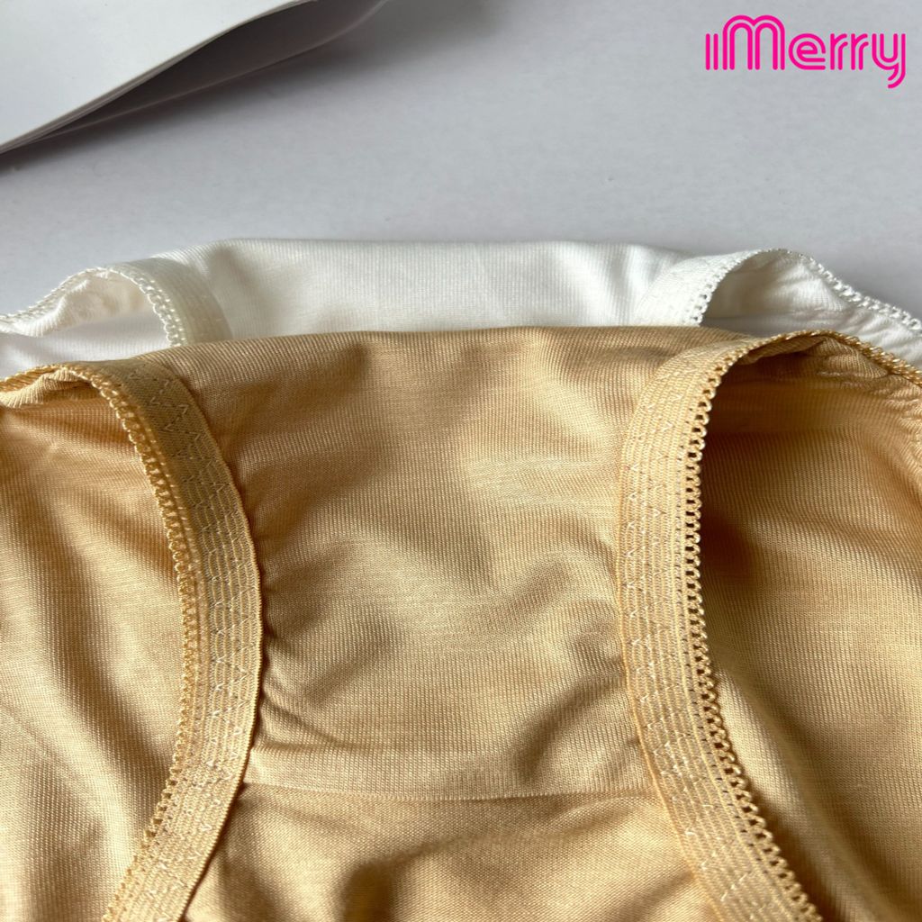 Combo 3 quần lót cotton nữ iMERRY kiểu dáng bikini thoáng khí, thoải mái VQ095