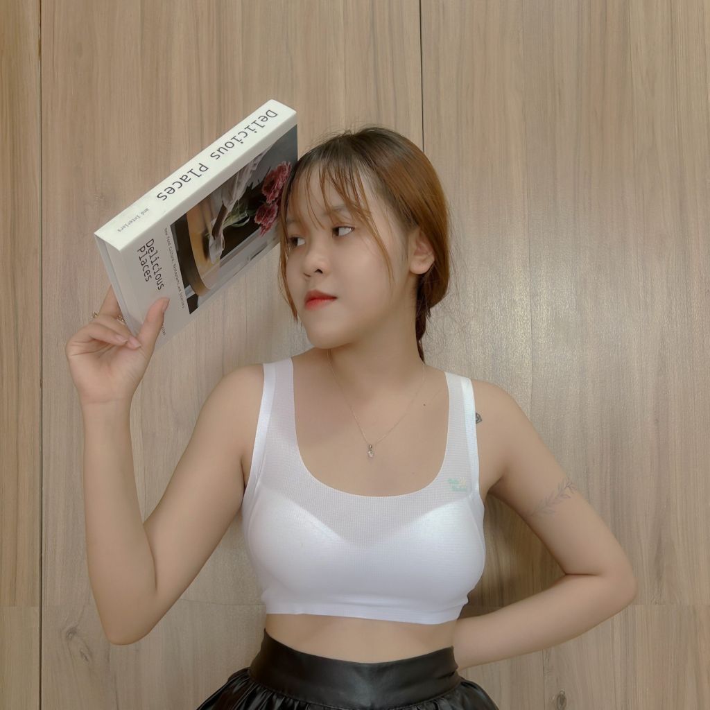 Áo lá iMerry cho học sinh cấp 2 cấp 3 chất su đúc cao cấp không lộ viền lộ màu áo lót cho bé gái tuổi dậy thì BRA5002