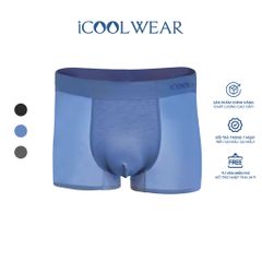 Combo 3 quần sịp nam BOXER ICOOLWEAR thun lạnh cao cấp, co giãn 4 chiều, kháng khuẩn tốt - VN004