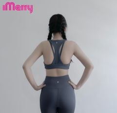 Áo bra thể thao cách điệu hai dây lưng tập gym thể thao - BR2412