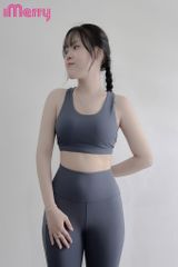 Áo bra thể thao cách điệu hai dây lưng tập gym thể thao - BR2412
