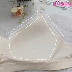 Áo lá học sinh dành cho bé gái cấp 3 iMERRY chất vải cotton siêu thoáng mát, đệm mút chằn bông siêu thấm BRA080