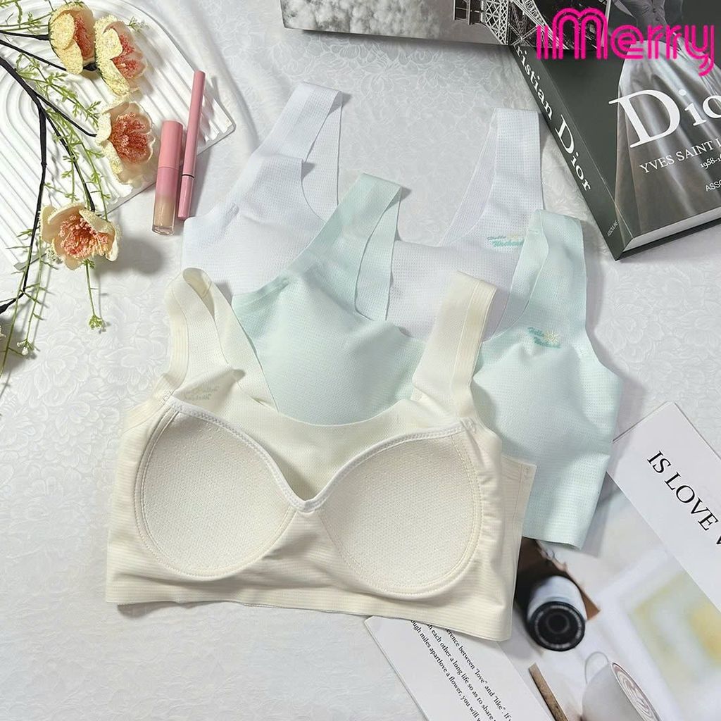 Áo lá iMerry cho học sinh cấp 2 cấp 3 chất su đúc cao cấp không lộ viền lộ màu áo lót cho bé gái tuổi dậy thì BRA5002