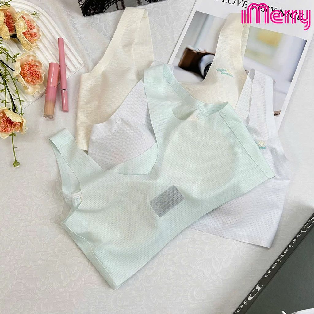 Áo lá iMerry cho học sinh cấp 2 cấp 3 chất su đúc cao cấp không lộ viền lộ màu áo lót cho bé gái tuổi dậy thì BRA5002