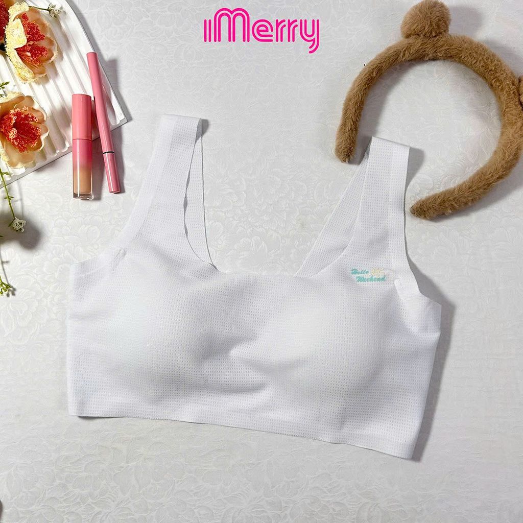 Áo lá iMerry cho học sinh cấp 2 cấp 3 chất su đúc cao cấp không lộ viền lộ màu áo lót cho bé gái tuổi dậy thì BRA5002