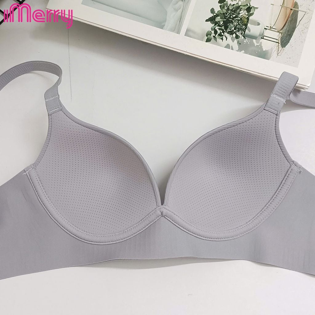 Áo lót nữ su iMerry không gọng,mút dày 2f nâng ngực,ôm dáng,mềm mại, thoải mái VA009