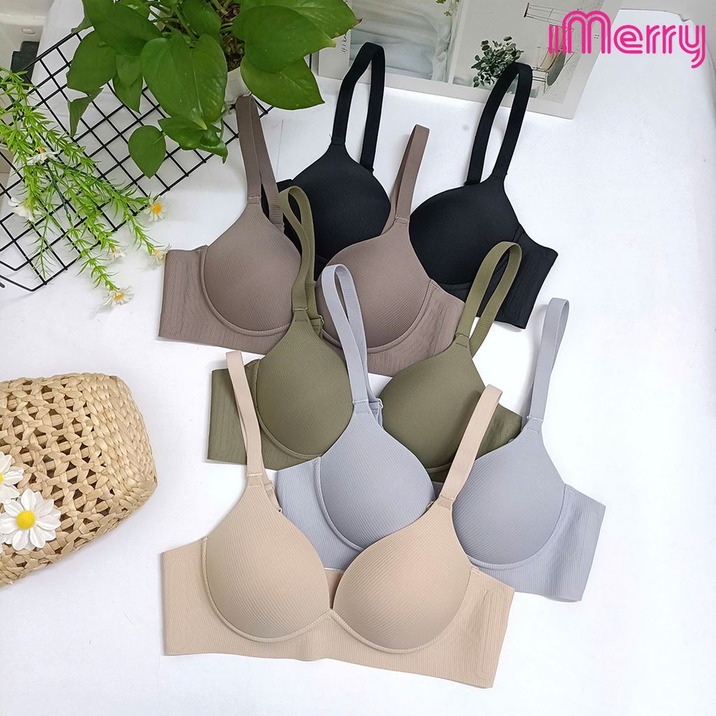 Áo lót nữ su iMerry không gọng,mút dày 2f nâng ngực,ôm dáng,mềm mại, thoải mái VA009