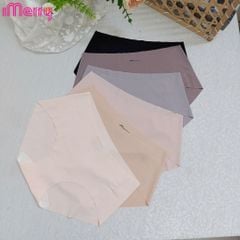 Combo 6 quần lót su tăm nữ iMERRY cạp cao không viền mỏng nhẹ VQ042