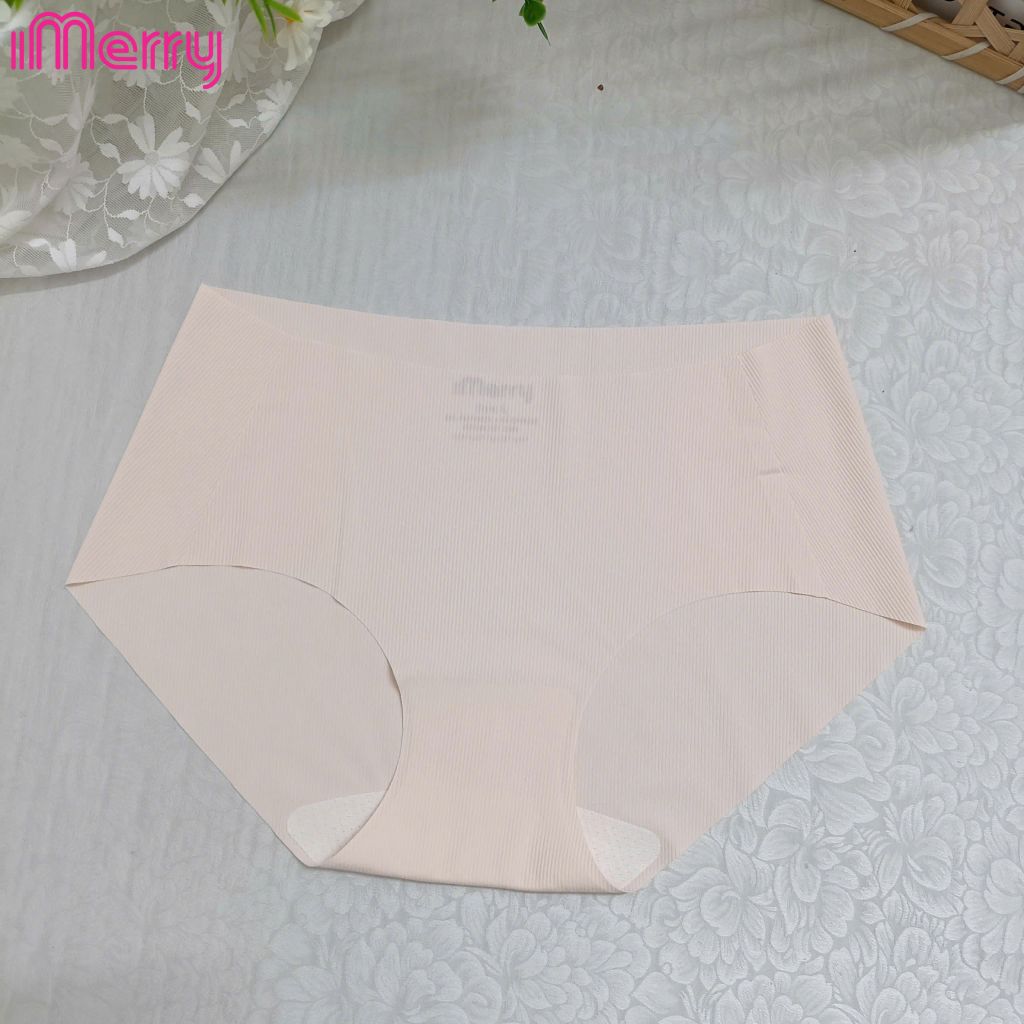 Combo 6 quần lót su tăm nữ iMERRY cạp cao không viền mỏng nhẹ VQ042