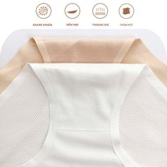 Combo 6 Quần lót nữ su đúc thông hơi iMerry cạp cao không đường may,không lộ đường hằn VQ029A