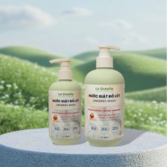 Nước giặt đồ lót sinh học Lagreene giúp khử mùi, kháng khuẩn, an toàn cho da nhạy cảm