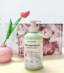 Nước giặt đồ lót sinh học Lagreene giúp khử mùi, kháng khuẩn, an toàn cho da nhạy cảm