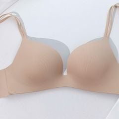 Áo lót su nữ iMerry không gọng, đệm dày, dây vai đôi, nâng vòng 1 tự nhiên, êm như không mặc VA018