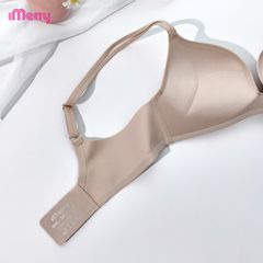 Áo lót su nữ iMerry không gọng, đệm dày, dây vai đôi, nâng vòng 1 tự nhiên, êm như không mặc VA018
