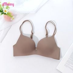 Áo lót su nữ iMerry không gọng, đệm dày, dây vai đôi, nâng vòng 1 tự nhiên, êm như không mặc VA018