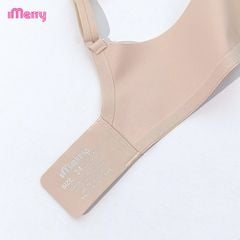 Áo lót su nữ iMerry không gọng, đệm dày, dây vai đôi, nâng vòng 1 tự nhiên, êm như không mặc VA018