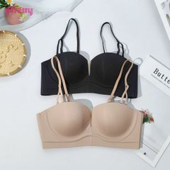Áo lót su nữ iMerry cúp ngang,mút dày,không gọng,nâng đỡ và định hình vòng 1 gọng gàng,đầy đặn VA020