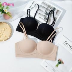 Áo lót su nữ iMerry cúp ngang,mút dày,không gọng,nâng đỡ và định hình vòng 1 gọng gàng,đầy đặn VA020