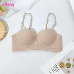 Áo lót su nữ iMerry cúp ngang,mút dày,không gọng,nâng đỡ và định hình vòng 1 gọng gàng,đầy đặn VA020