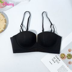 Áo lót su nữ iMerry cúp ngang,mút dày,không gọng,nâng đỡ và định hình vòng 1 gọng gàng,đầy đặn VA020
