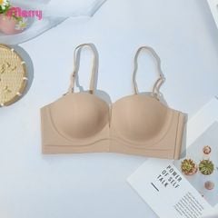 Áo lót su nữ iMerry cúp ngang,mút dày,không gọng,nâng đỡ và định hình vòng 1 gọng gàng,đầy đặn VA020