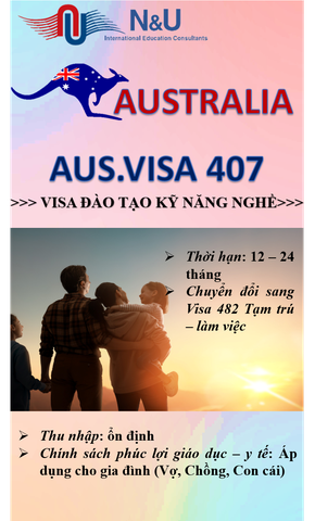  AUS.VISA 407 - ĐÀO TẠO KỸ NĂNG NGHỀ 