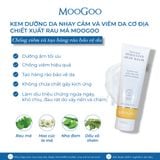  KEM DƯỠNG DA CHIẾT XUẤT RAU MÁ DÀNH CHO DA NHẠY CẢM, VIÊM DA CƠ ĐỊA - MOOGOO 
