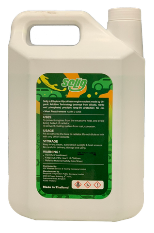 Nước mát Selig Xanh 4L T4