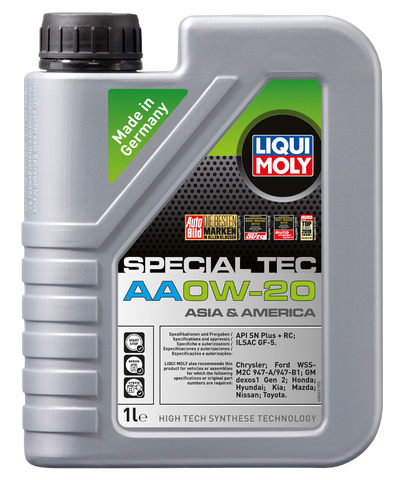 Dầu động cơ Special Tec AA 0W-20 1L