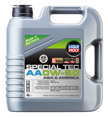 Dầu động cơ Special Tec AA 0W-20 4L