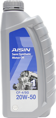 Dầu động cơ Aisin Semi Synthetic CF-4/SG 20W-50 1L T12