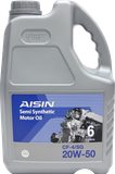 Dầu động cơ Aisin Semi Synthetic CF-4/SG 20W-50 6L T3