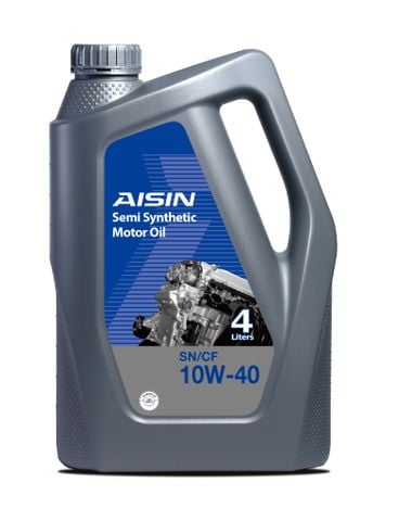 Dầu động cơ Aisin Semi Synthetic SN/CF 10W-40 / 4L