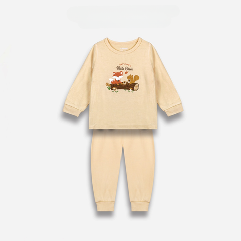  Chaang - Bộ dài cúc vai Park vàng 6M 