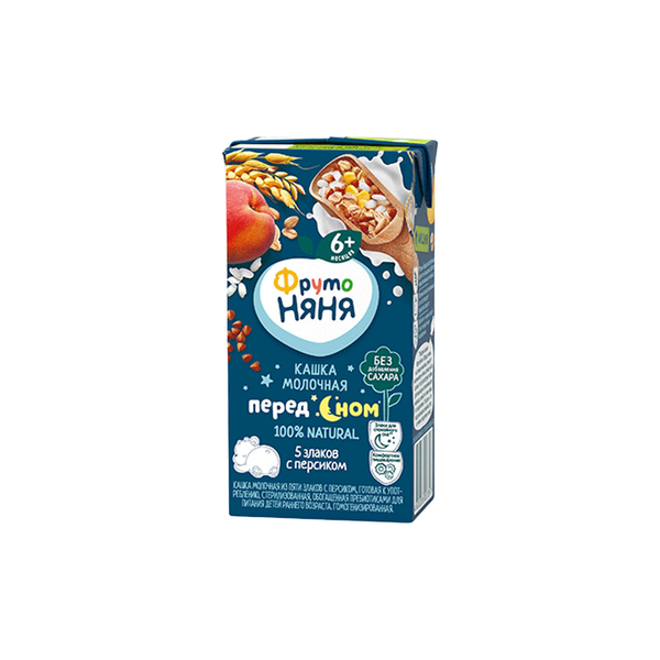  Sữa đêm Fruto vị Đào 6M+ (200ml) 