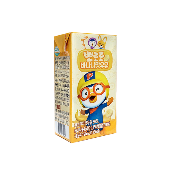 Sữa dinh dưỡng Pororo vị chuối (190ml) 