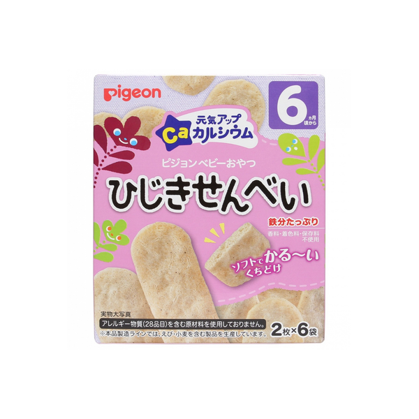  Bánh ăn dặm PiGeon 6M vị rong biển (24g) 