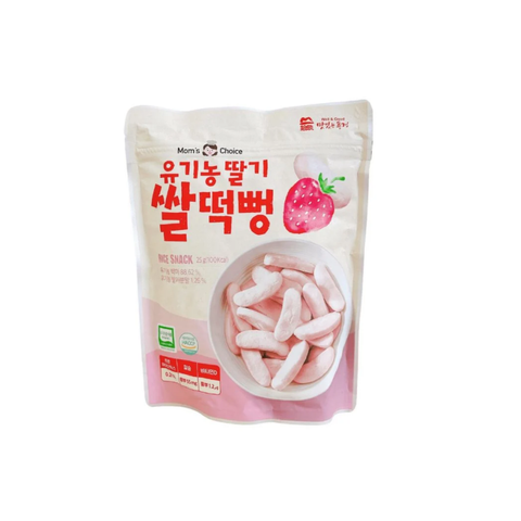  Bánh gạo miếng Mom’s Choice vị dâu 6M+ (25g) 