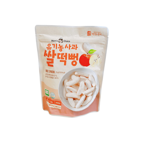  Bánh gạo miếng Mom’s Choice vị táo 6M+ (25g) 
