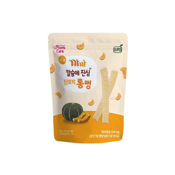  Bánh gạo lứt thanh dài Mom's Care vị bí ngô (30g) 