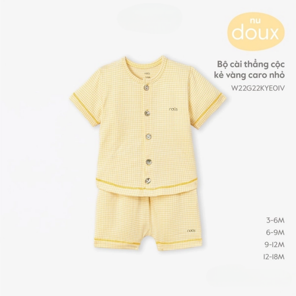  BỘ CÀI THẲNG CỘC MÀU VÀNG 12M 