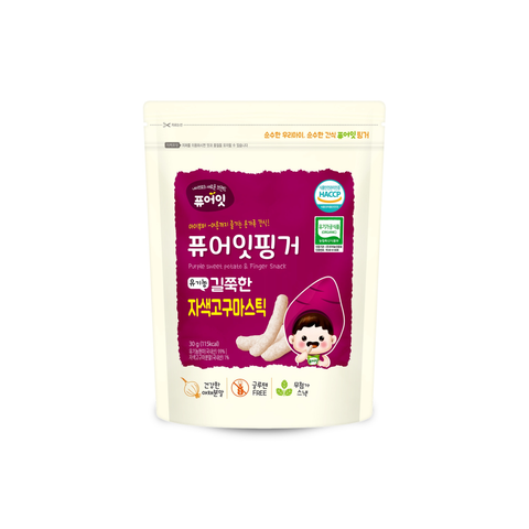  Bánh gạo hữu cơ Naebro vị khoai lang tím dạng que (30g) 
