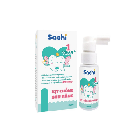  Xịt chống sâu răng Sachi (30ml) 