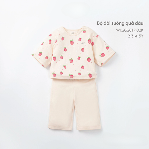  Bộ dài suông quả dâu 4Y 