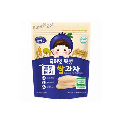  Bánh gạo hữu cơ Naebro vị việt quất dạng dẹt (30g) 