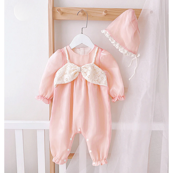  body công chúa good mama hồng 0-3M 