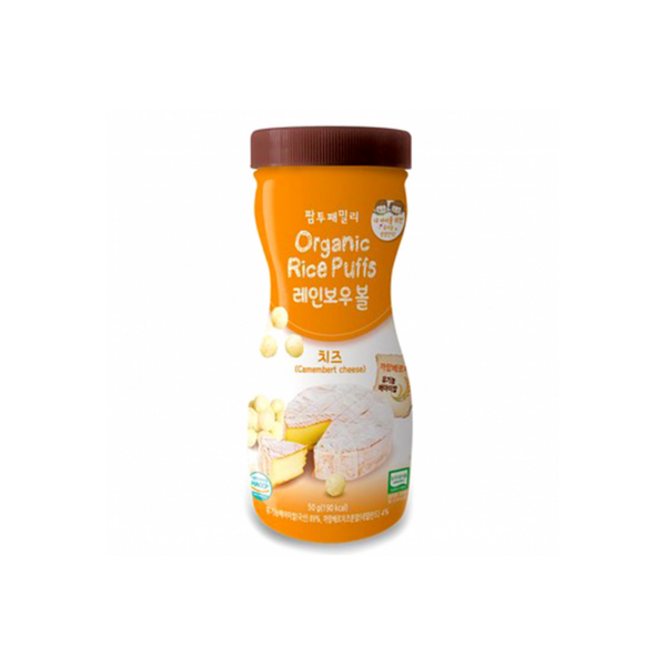 Bánh gạo ăn dặm Organic Rice Puffs vị pho mai (50g) 